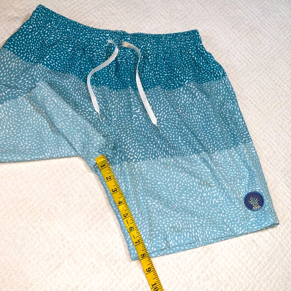 Chubbies The Whale Sharks Classic 7” Inseam Swim Trunks Board Shorts, Size L - Picture 6 of 16